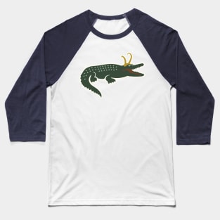 Tricky Reptile Baseball T-Shirt